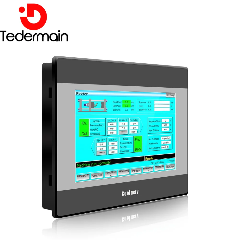Coolmay 7 Hüvelykes Hmi Tk6070Fh/Hd Opcionális Wifi 800*480 Felbontás ...