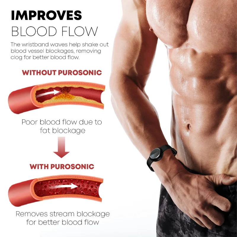 Komo Ultrasonic Liquefaction Hand Strap Matteo Ultrasonic Body Shape Wristband Ultra-Tech Body Shape Wristband weight loss bracelet