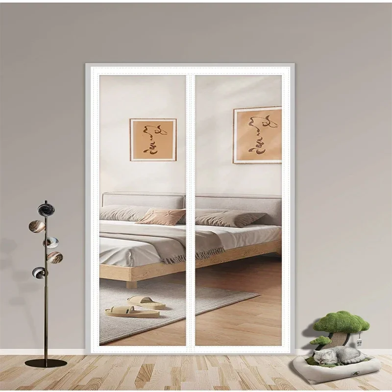 Air Conditioning Door Curtains Air conditioning door curtains for winter windproof warm and transparent household kitchen plastic partition curtains