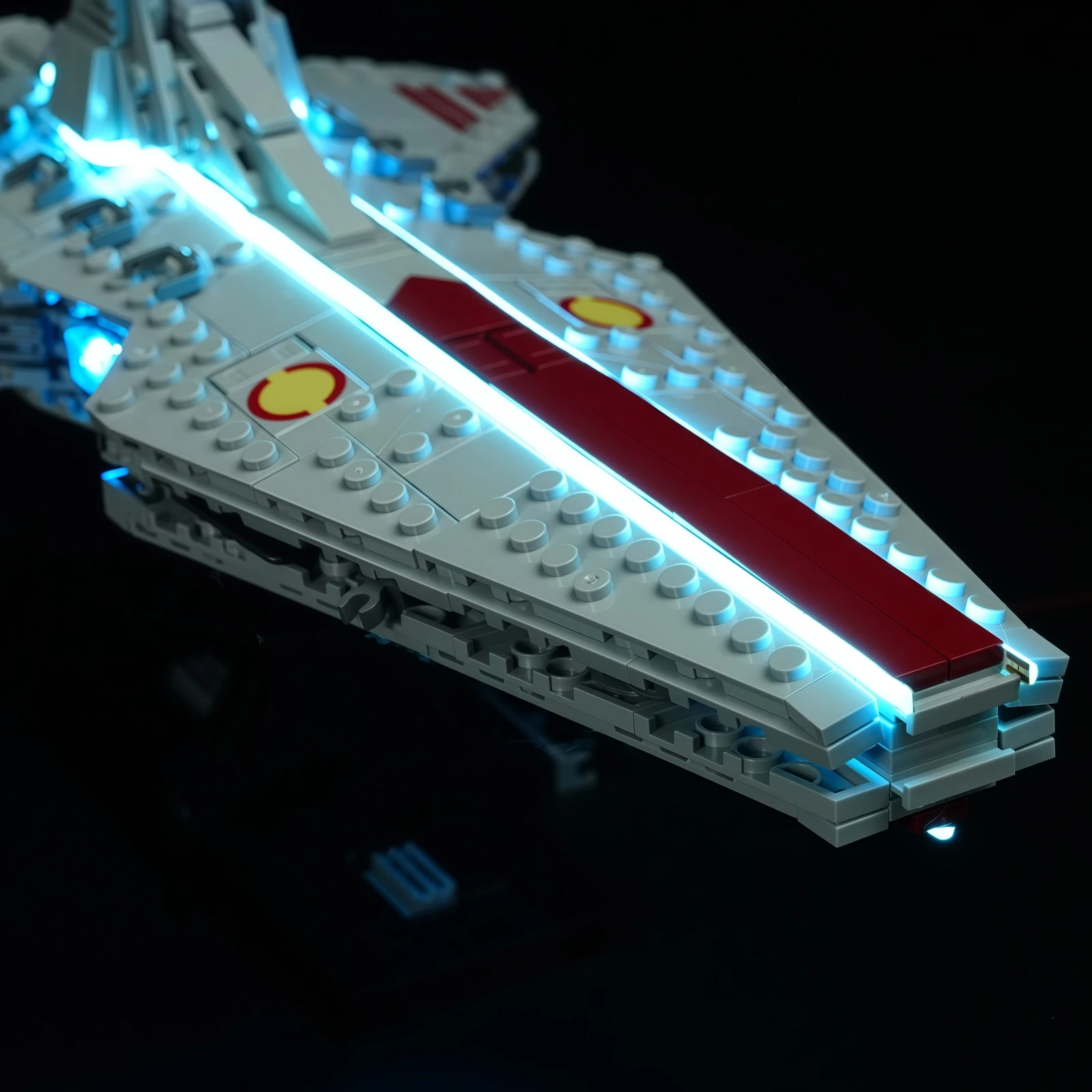레고 75441 베네터급 공격 순양함용 MAXCXT LED 조명 DIY 장식 램프 (빌딩 블록 세트는 포함되지 않음)