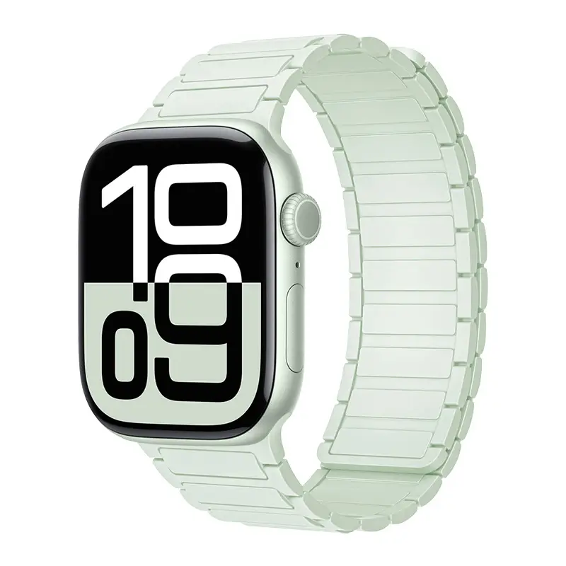 Magnetic Silicone Band for Apple Watch Ultra 3 2 49mm 46mm 42mm 45mm 44mm 40 41mm Strap IWatch Series 11 10 9 8 7 6 SE Bracelet - Image 9