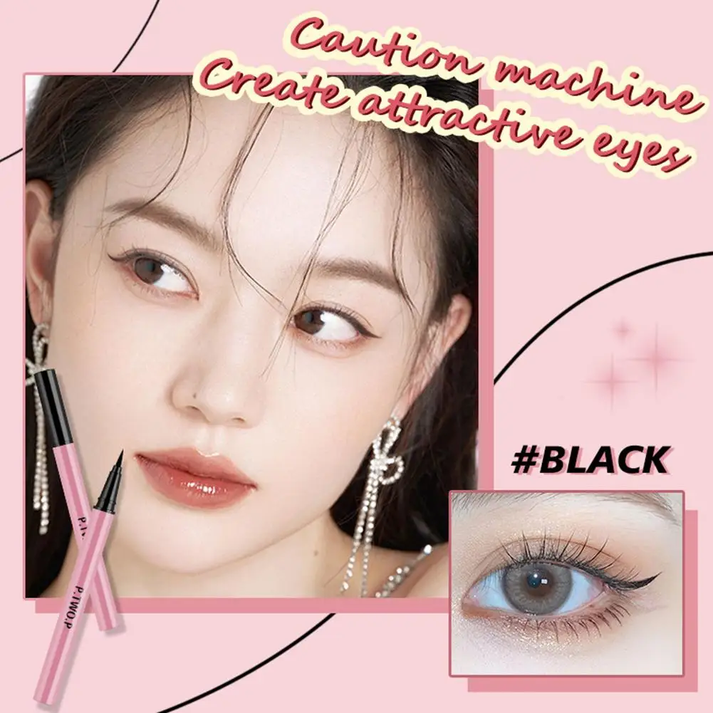 

1pcs Black Liquid Eyeliner Waterproof Long-Lasting Liner No Quick-Dry Tools Pen Liquid Professional Cosmetics Eye Blooming Z4F8