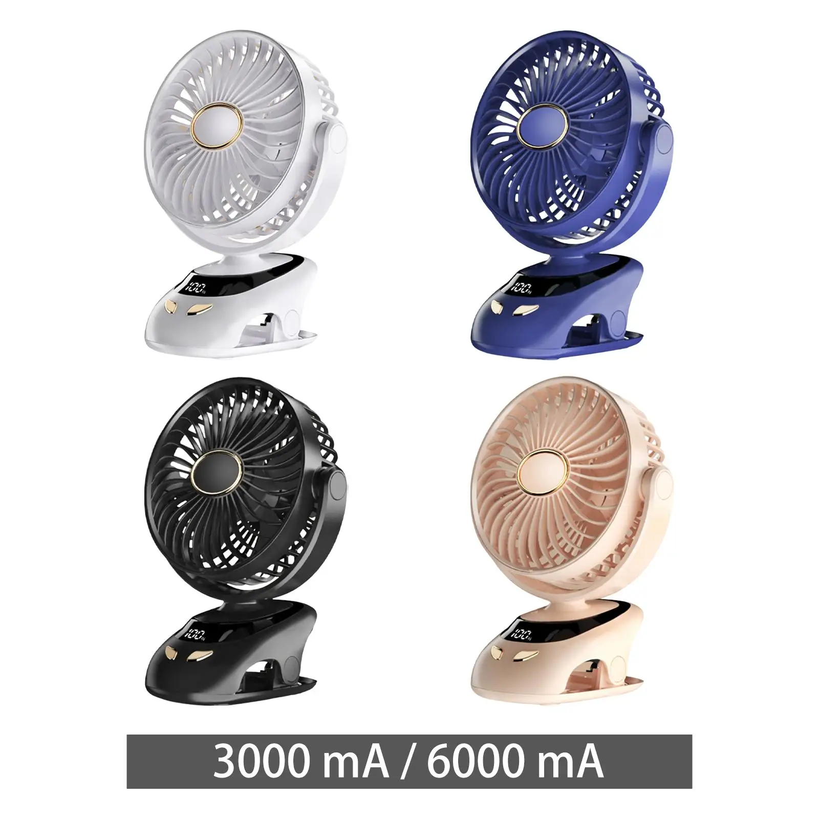 Quiet Desk Fan 5 Speed USB Rechargeable Electric Fan Personal Cooling Fan Flexible Mini Fan for Home Bedroom Desk Camping trinovisuals 150inch high class flexible grey home use electrical floor rising screen