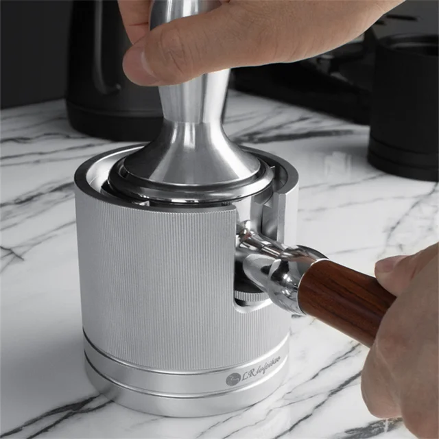Espresso Portafilter Holder Aluminum Alloy Coffee Press Handle Base Espresso Tamper Holder Stand For 58MM Espresso Accessories