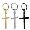 Fashion Jewelry Decor Earrings for Cross Pendant Dangle Earring Punk Earrings Anti Allergy Brincos Buckle Gift for Women 1