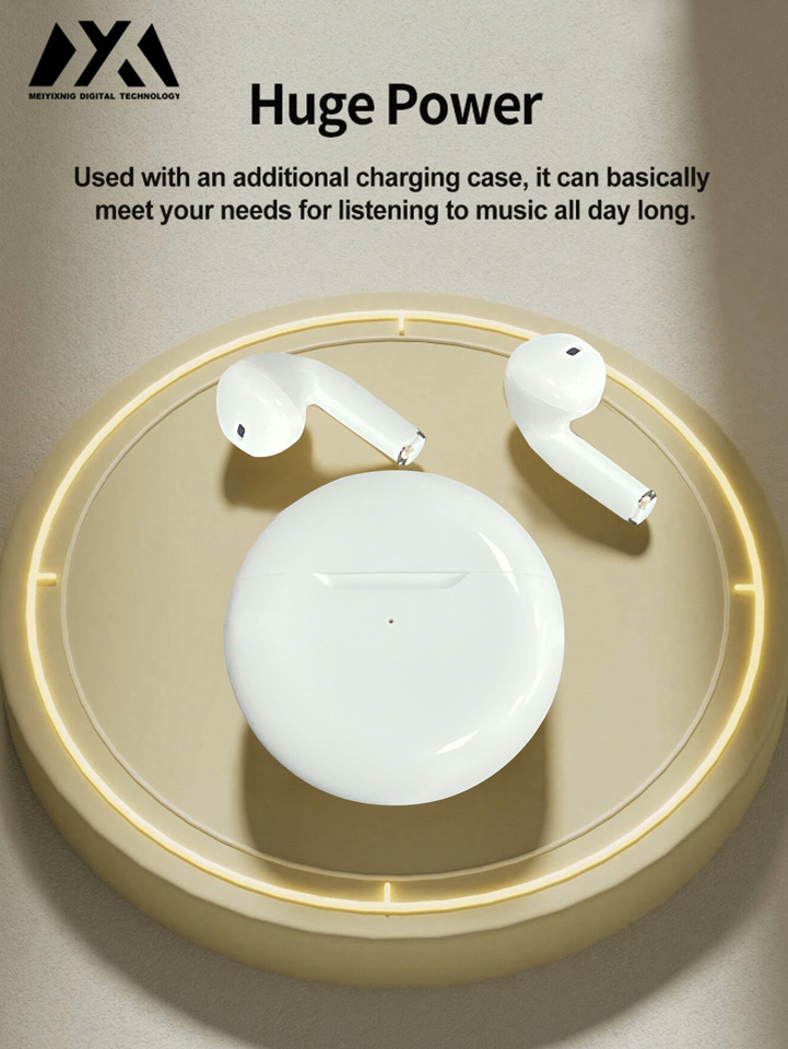 Pro6-Bluetooth wireless headphones - 5.3-inch mini in-ear headphones - sports headphones - noise-cancelling headphones