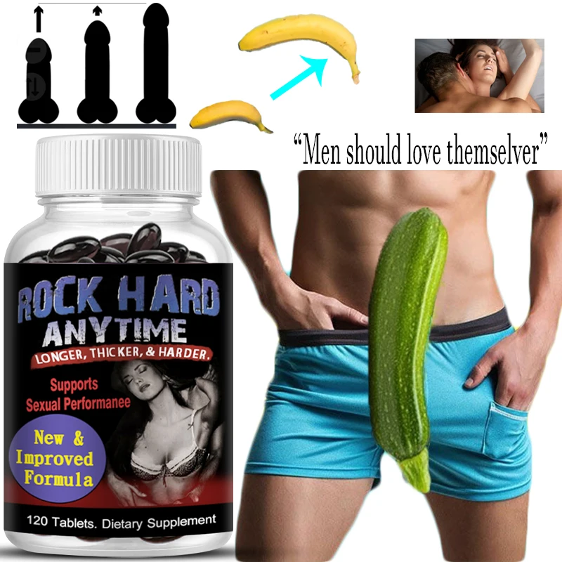 Male Enhancement Capsules, Anti Fatigue Supplement for Longer Erections, Testicle Booster
