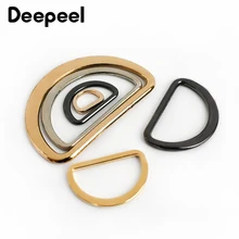 

20pcs Deepeel 10mm-75mm Metal O D Ring Connection Buckle for DIY Shoes Bag Purse Strap Hook Garment Sewing Hardware Accessories