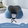 Soft Travel Pillow U Shaped Travel Healthcare Memory Foam Neck Cervical Airplane Pillow Neck Cushion 2