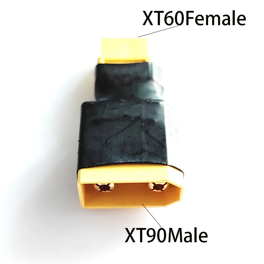 Bnineteenteam Adattatore Convertitore Da XT90 Maschio A XT60 Femmina – Per Batterie Lipo E Modelli RC