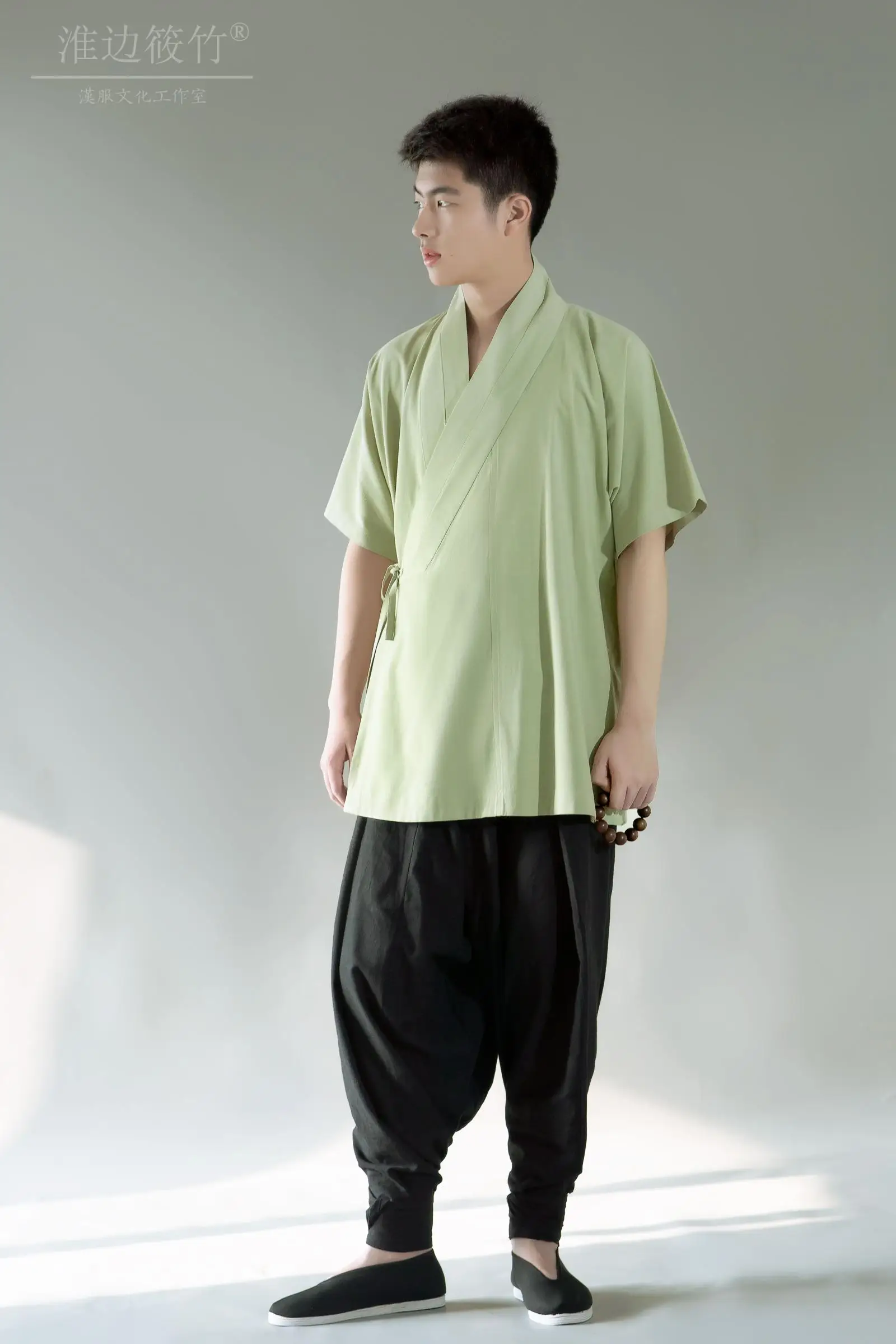 Ming style summer Taoist robe for men Japanese Samurai