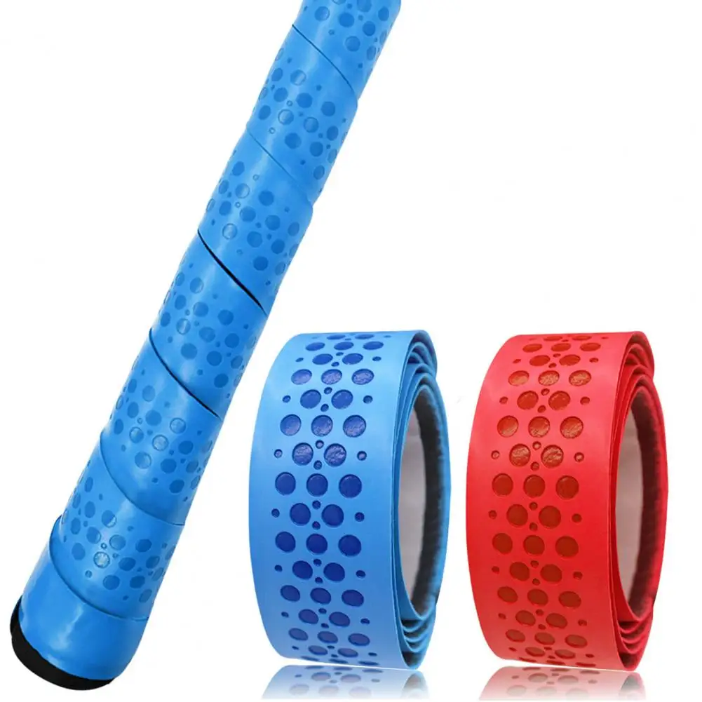 2 Pcs Baseball Bat Grip Tape 1.75mm Anti-Slip Sports Handle Tape for Golf Tennis Softball Hockey Rackets Baseball Bat Wrap Grip