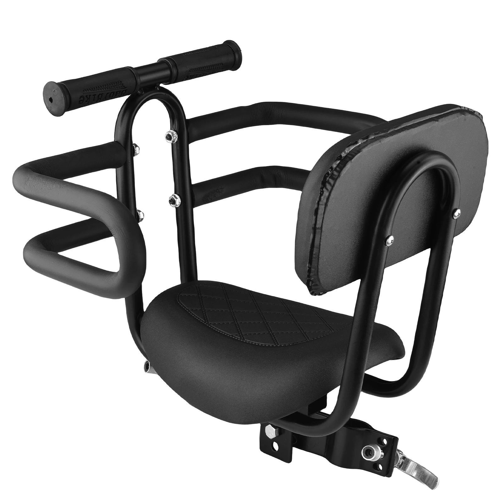 Child Bike Seat Front Mount Quick Release for Mountain Bike Road Bike 24in 26in 27.5in Baby Bike Seat Toddler Bike Seat for kids 4