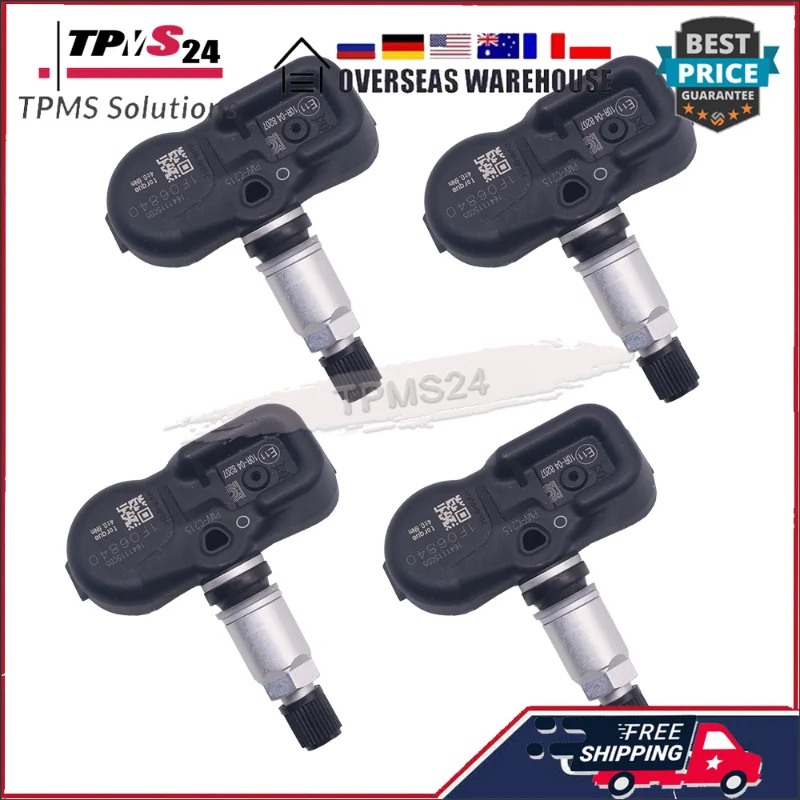 Ÿ  ũ RAV4  C-HR ķ, Ÿ̾ з TPMS , PMV-C215 42607-48020 42607-02070, 433MHZ