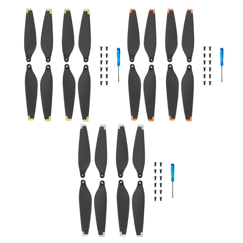 

E9LB High-strength Propellers Quick Release Props for Mini3 Flight Wing Replacement with Screwdriver Screws