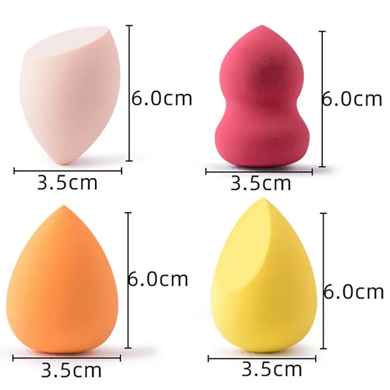 Makeup Sponge Set 7 PCS Cosmetic Egg Smear Proof