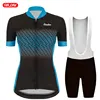 2023 Women's Summer Cycling Jersey Suit Breathable Quick-Dry Mountain Bike Road Riding Clothes Anti-UV Maillot Ciclismo Mujer 4