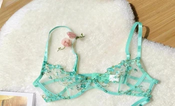 green-bra-only