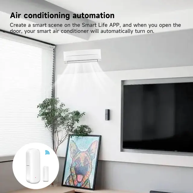 EWelink Smart Door Sensor Zigbee Door Window Open Closed Detector Smart Home Security Alarm System Smart Life APP Control 3