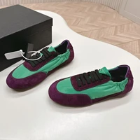 Fashionable All-Matching Flat Shoes German Training Shoes 2025 New Style Comfortable Breathable Casual Shoes Lace-Up Sneakers 1