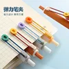 M&G Silent Gel Neutral Pen Black ST Nib 0.5 mm Quick Dry Brush Highly Colorful Colorful Barrel with Replaceable Refill 3