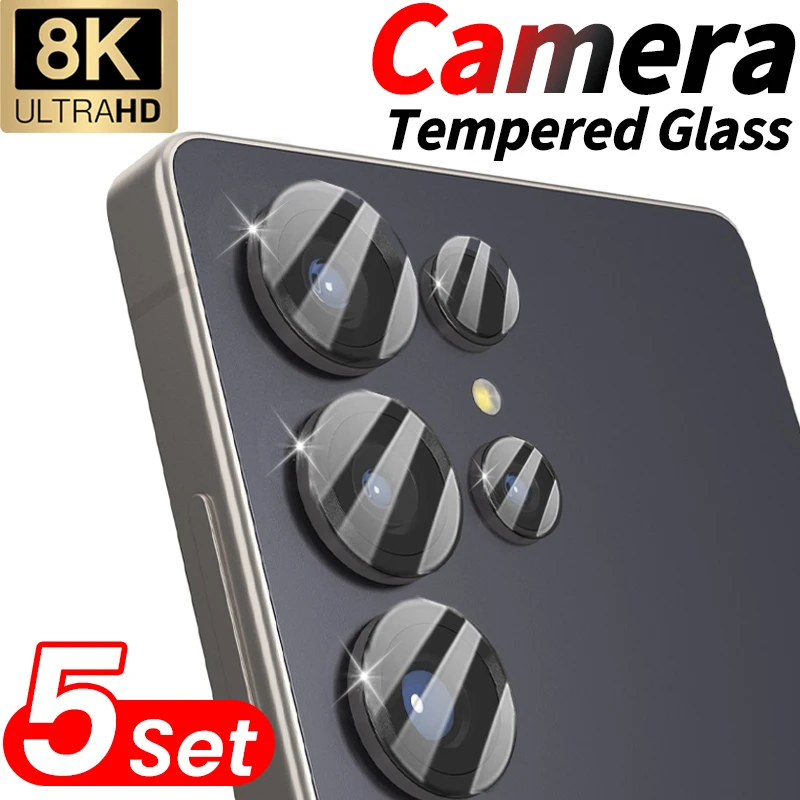 Premium Tempered Glass Camera Lens Protector for Samsung Galaxy Series