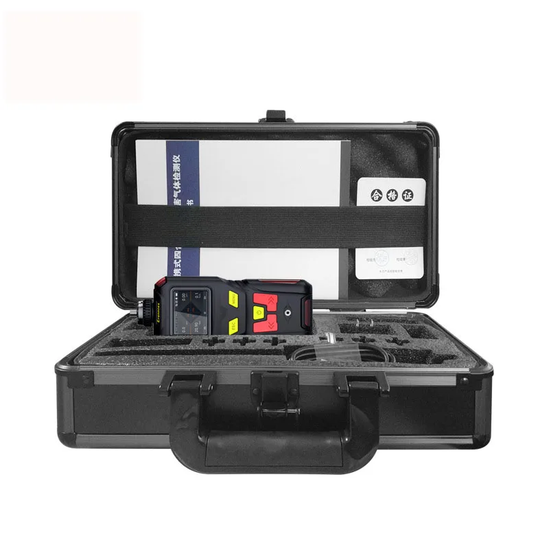 

Portable pump suction type four in one nitrogen detector detector leak detector NO nitrogen gas detector PLT400