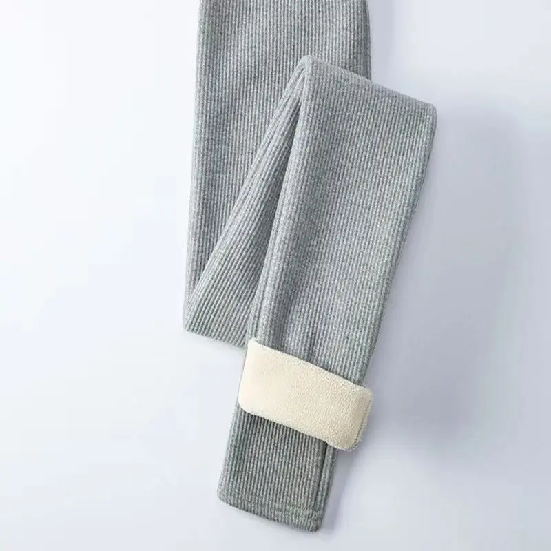 Winter Oversize Thick Pants for Pregnant Women Adjustable Pregnancy Leggings Ladies Warm Plush Trousers Maternity Clothings