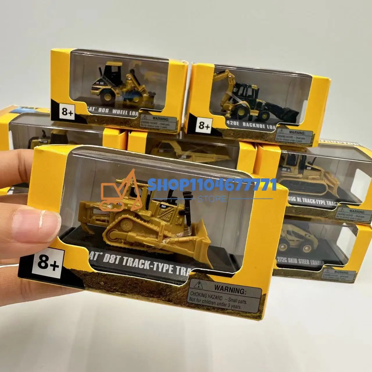 1:160 For CATD8T Loader 950M CATE420E 272C CATE906 Excavator Hook Engineering Vehicle Model Loader-Forklift Bulldozer-Forklift