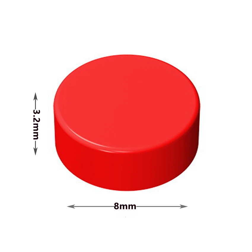 DIY 픽셀 아트 벽돌 1x1 라운드 타일 빌딩 블록 98138 대량 애니메이션 그림과 호환 어린이를위한 장난감 선물을 조립