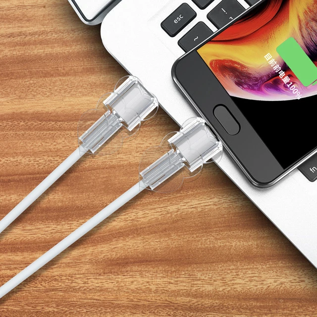 Protector de Cable para tipo C, Protector de cabeza de cargador de iPhone y  Android, protección de línea de Cable de datos USB, funda protectora de  Cable de silicona - AliExpress