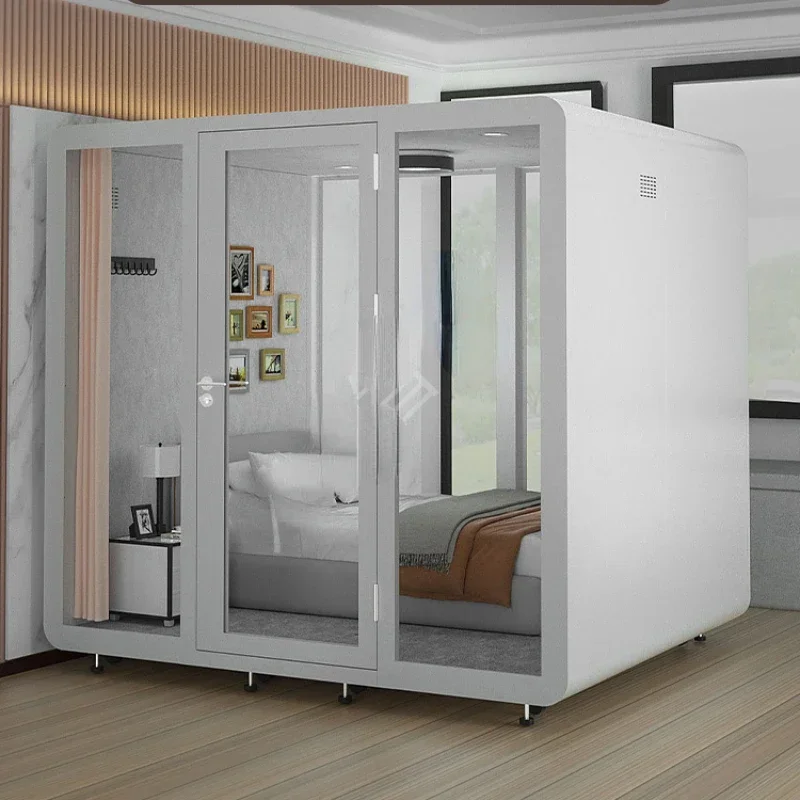 

Звукоизолированный складской домашний записывающий студийный передвижной барабанный комплект для пианино Бесшумная кабина для живой студии кабинет для пения