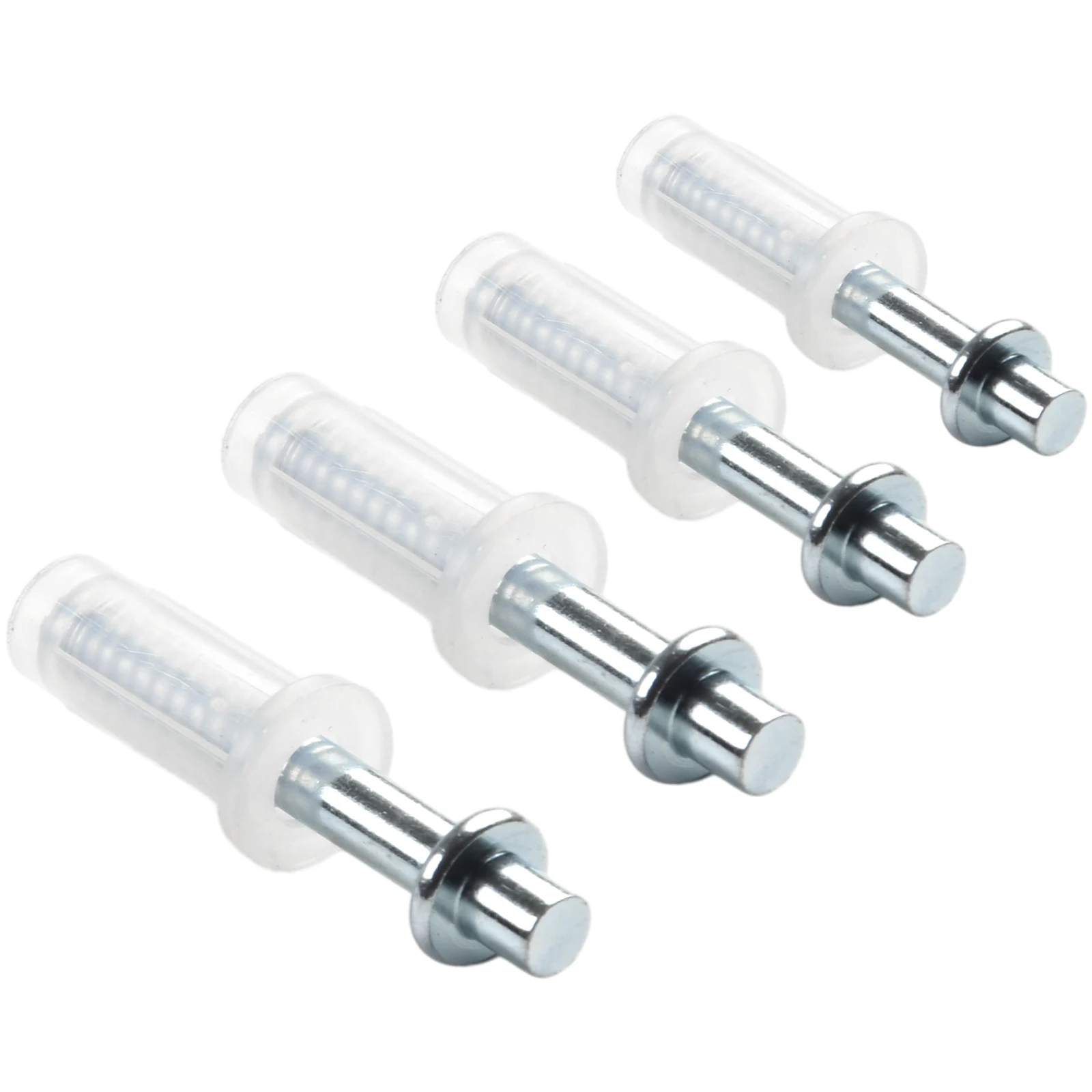 Description Picture 3 of item4pcs Spring-Loaded Bi-Fold Door Top Roller Guide Wheel Pivots Bi-Fold Door Repair Kit DIY Door Hardware