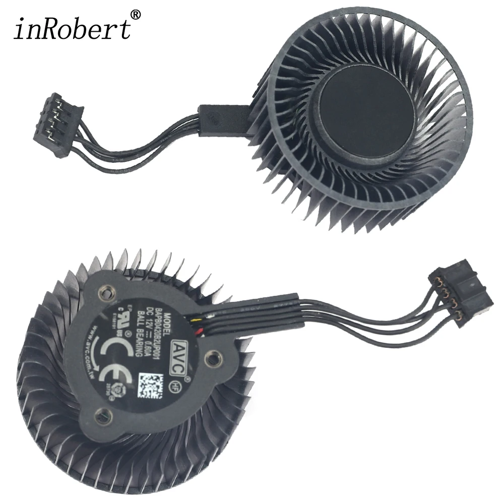 Ventole Di Raffreddamento Originali Bapb0420B2Up001 Per Pny Nvidia Quadro Rtx A2000 6Gb 12Gb Ventola Di Raffreddamento Di Ricambio Per Scheda Grafica