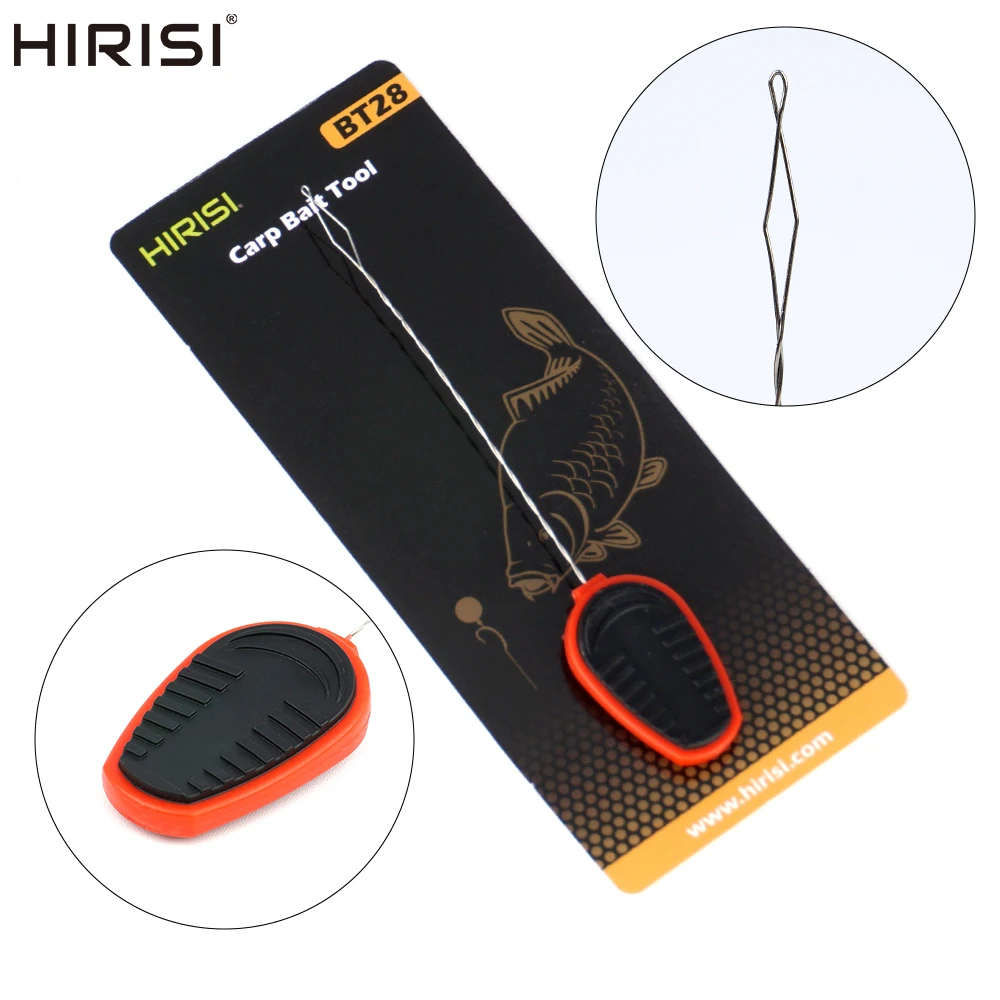 Hirisi Karpfen Angeln Kanten Easy Splice Nadel Hetze Rig Tool Kit Bohrer Knoten Puller Linie Angeln Zubehör BT28
