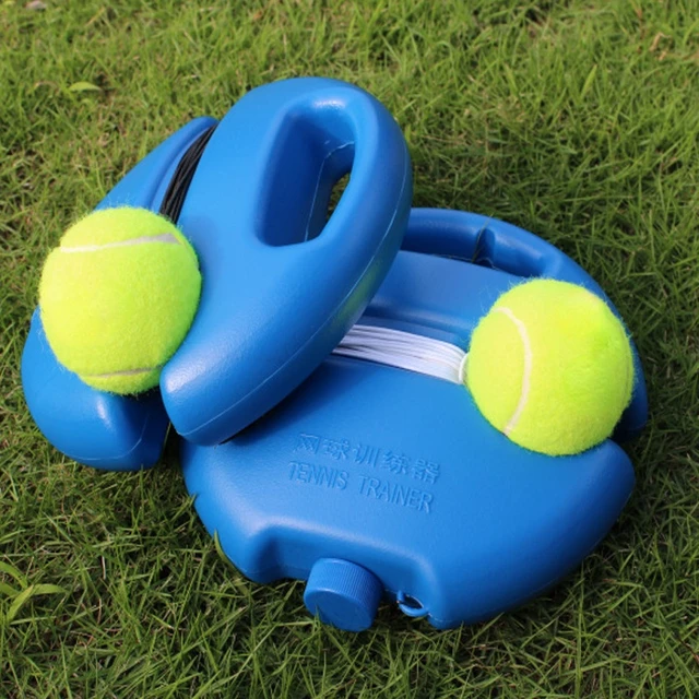 Heavy Duty Tennis Training Aids Base With Elastic Rope Ball Practice Self-Duty Rebound Tennis Trainer Partner Sparring Device 1