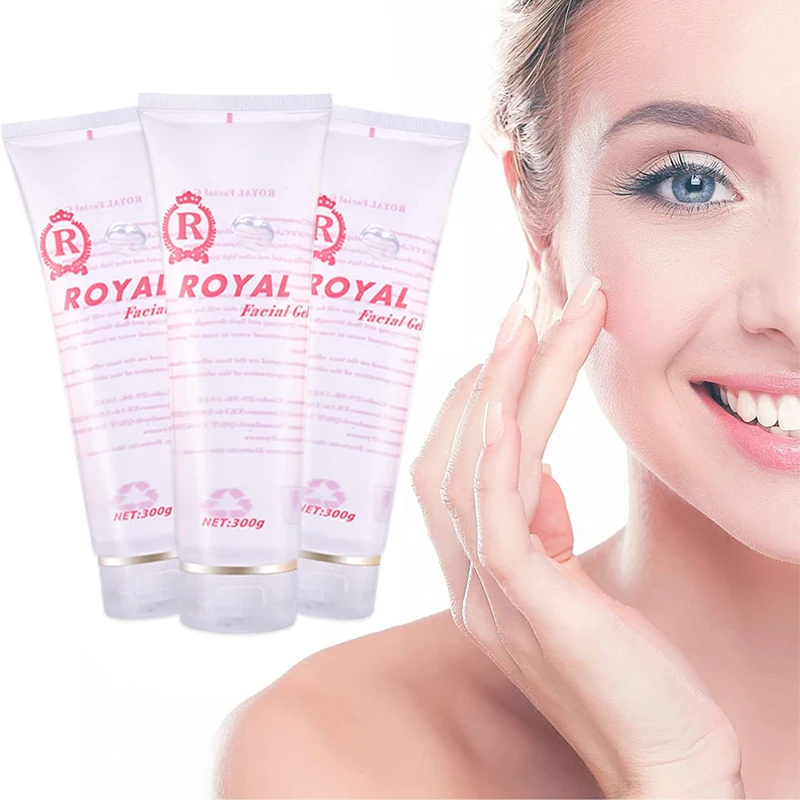 3ks conductive gel pro obličej ultrazvuková kavitace průhledný chladící gel s hyaluronic kyselý pro obličej microcurrent velkoobchod