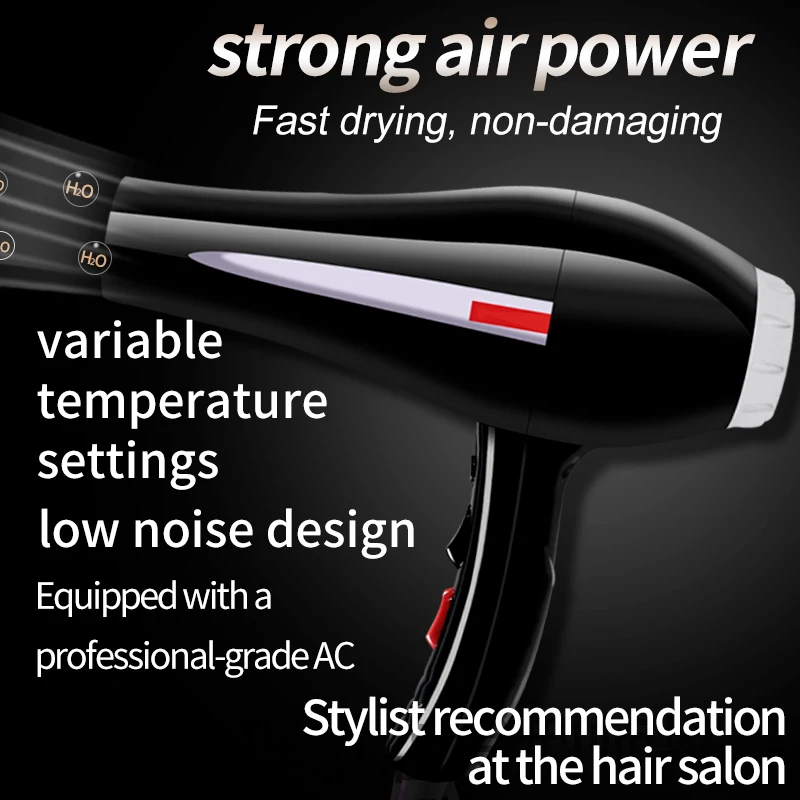 Press high power anion constant temperature hair dryer quick drying hair salon stylist for the blower 5800 2