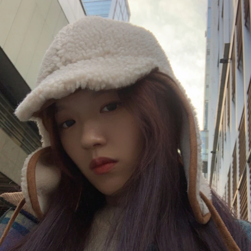 폭격기 모자 봉제 귀고리 모자 봉제 사냥꾼 모자 스키 모자 후드 모자 양털 귀고리 Dropship