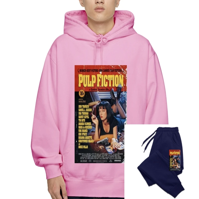 

PULP FICTION MOVIE Retro COOL VINTAGE POSTER UNISEX Pullover