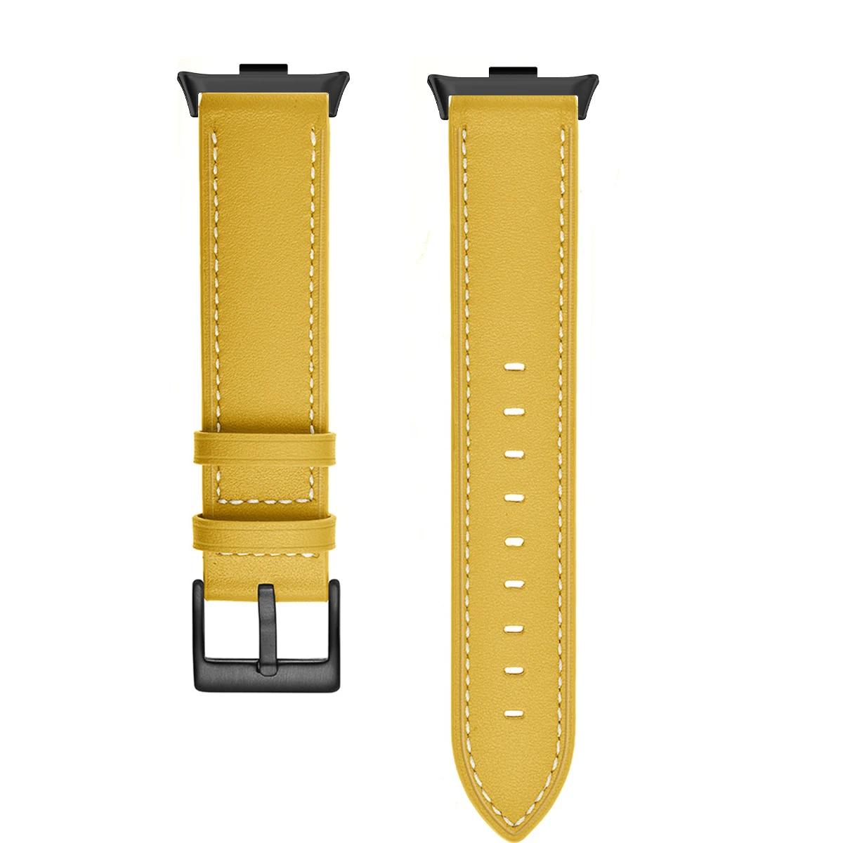 Vintage Leather Smartwatch Band - Elegant Replaceable Wristband Bracelet