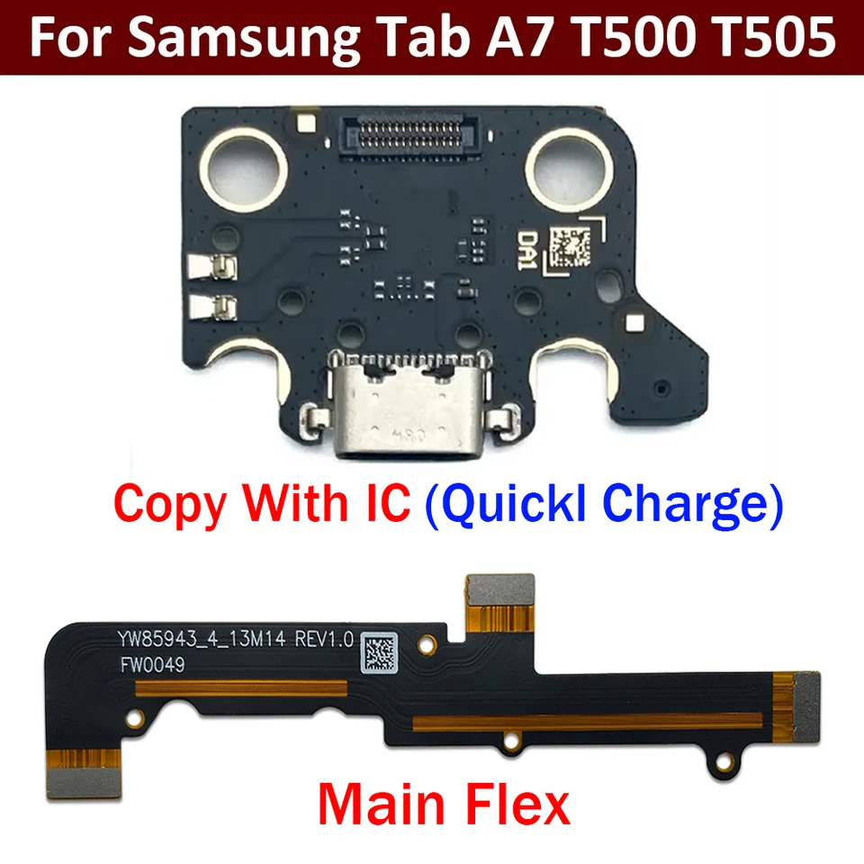 For Samsung Tab A7 (2020) SM-T500 T505 USB Charge Port Jack