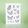 Butterfly, 1Pc Waterproof Temporary Tattoo Stickers, Long-lasting Waterproof for One to Two Weeks, Fake Tattoo for Man and Women 6