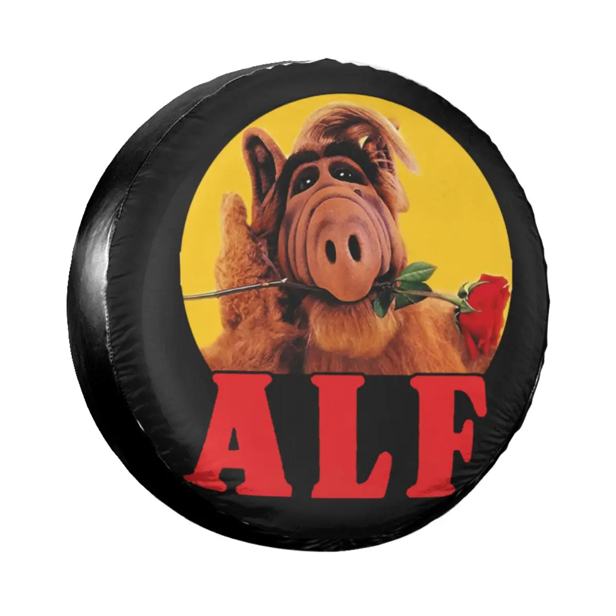 

Funny Alf Spare Wheel Tire Cover Case Bag Pouch for Suzuki Mitsubish Gordon Shumway Dust-Proof Vehicle Accessories 14" 15&q