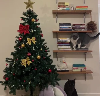 Children's Christmas Tree Home Decoration 0.6m DIY Christmas New Year Decoration Accessories