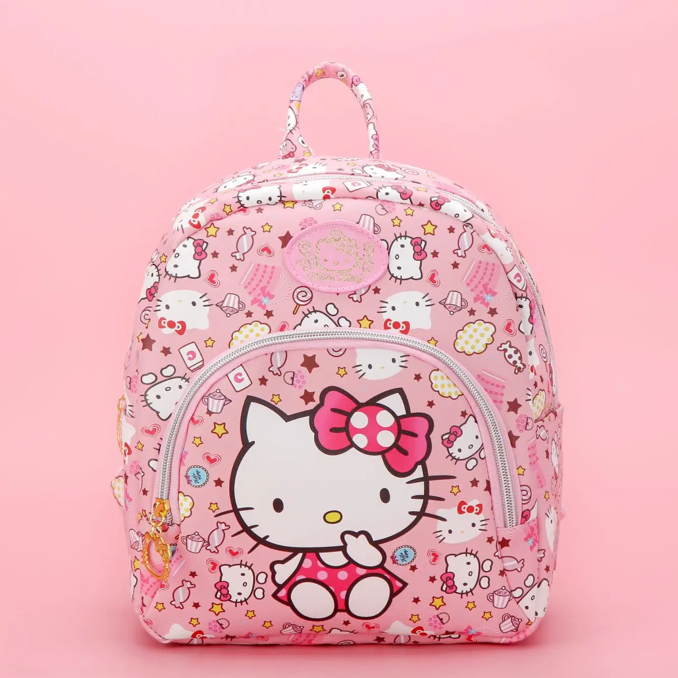 

Sanrio Hello Kitty Melody Cinnamoroll Girls Small School Bag Fashion Casual Travel Mini Backpack Shoulder Bag Backpack for Girls