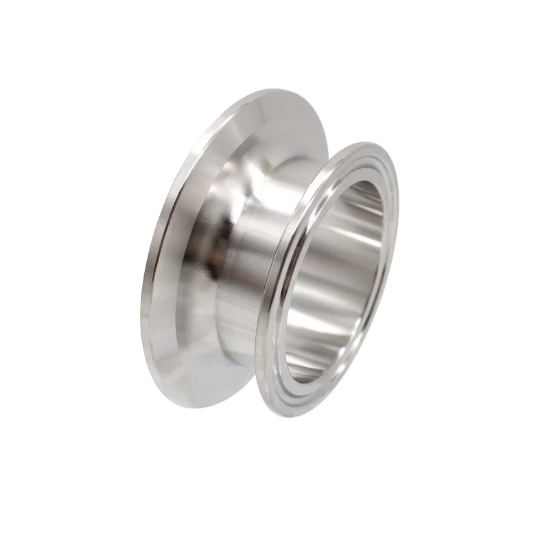 SS304 SS316L Stainless Steel Quick Fit Variable Diameter Sanitary Food Grade Blanking Plate Clamp Size Adapter