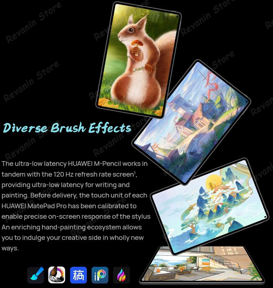 Tablet- diverse brush effects- Smart cell direct 