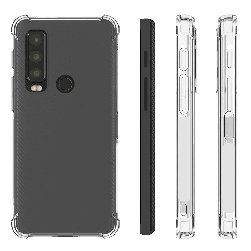 Premium Anti-Shock Transparent TPU Case - Clear Protection