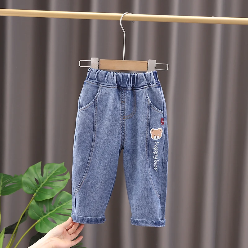 Kids Cartoon Denim Jeans 6